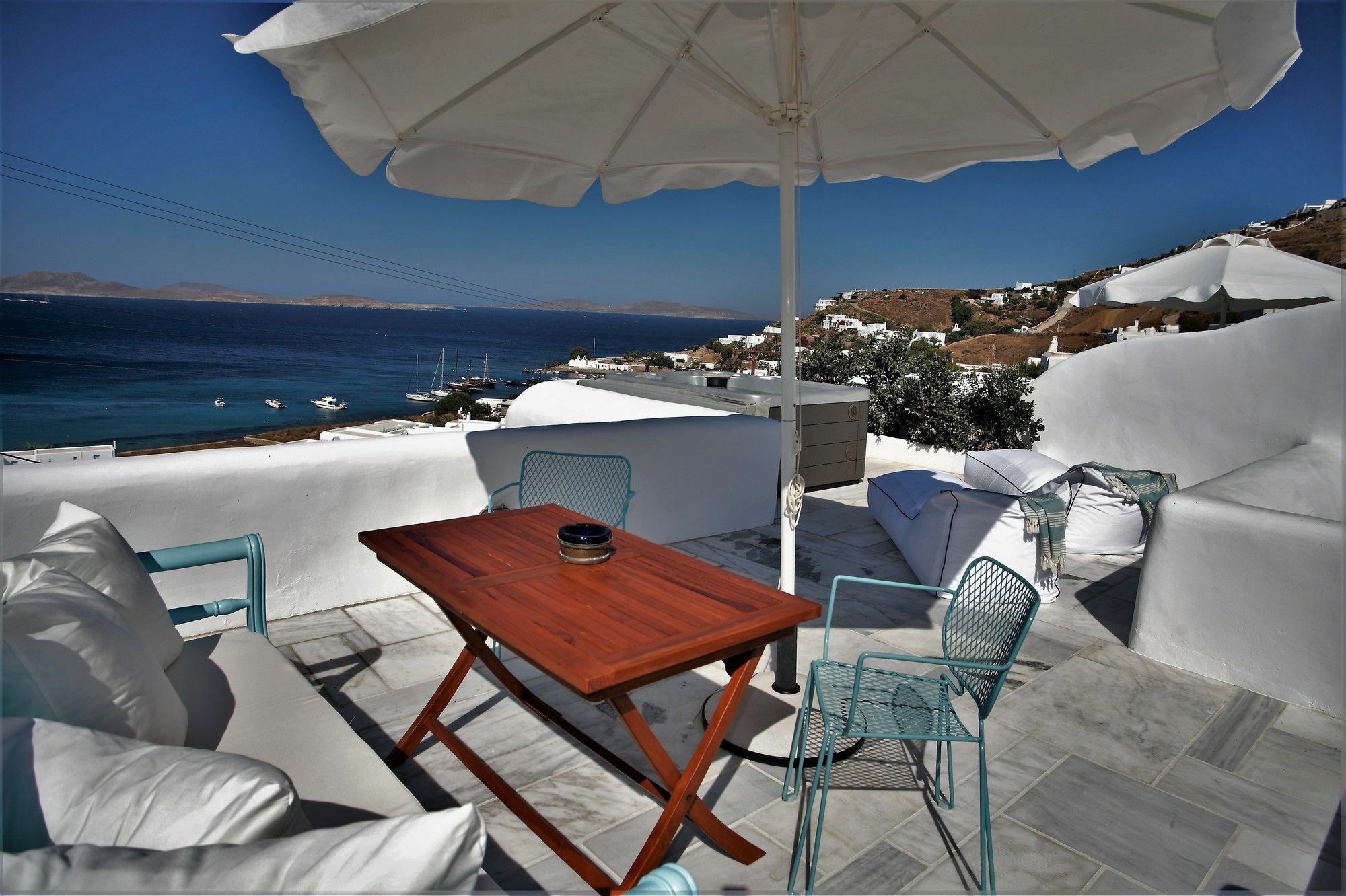 Mykonos Moussa Villa Agios Ioannis Diakoftis Екстериор снимка