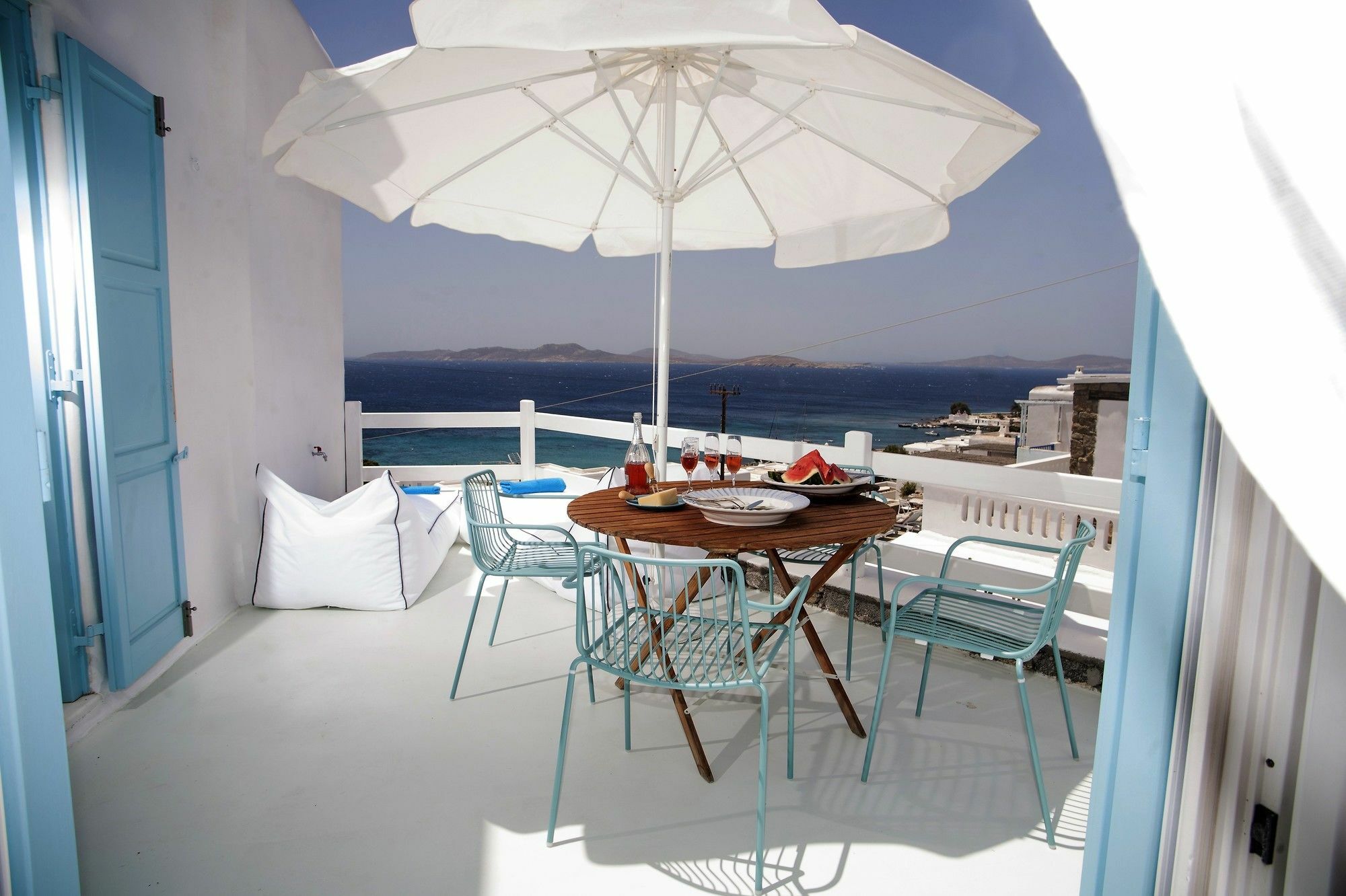 Mykonos Moussa Villa Agios Ioannis Diakoftis Екстериор снимка
