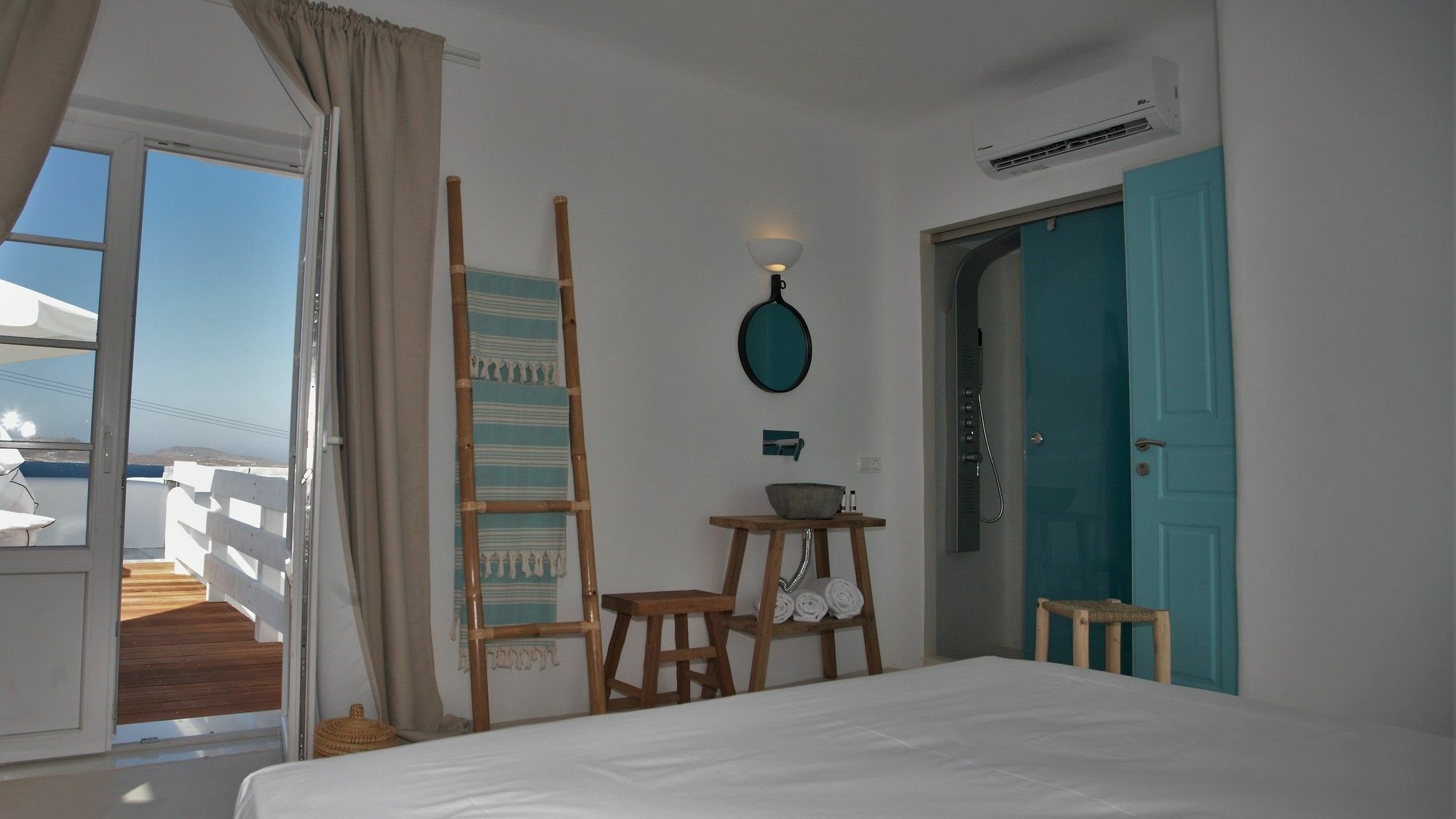 Mykonos Moussa Villa Agios Ioannis Diakoftis Екстериор снимка